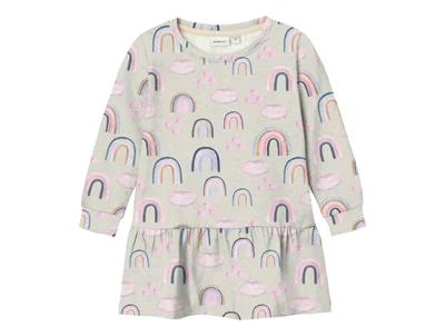 Name It peyote melange rainbow sweatkjole